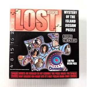 Lost Mystery of the Island Jigsaw Puzzle #4 Complete Before the Crash 1000 pc